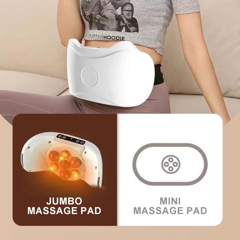 Masajeador abdominal eléctrico inalámbrico para quemar grasa y mejorar la digestión